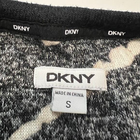 DKNY Pajama set, women’s size S, black/white, preowned - Picture 8 of 16